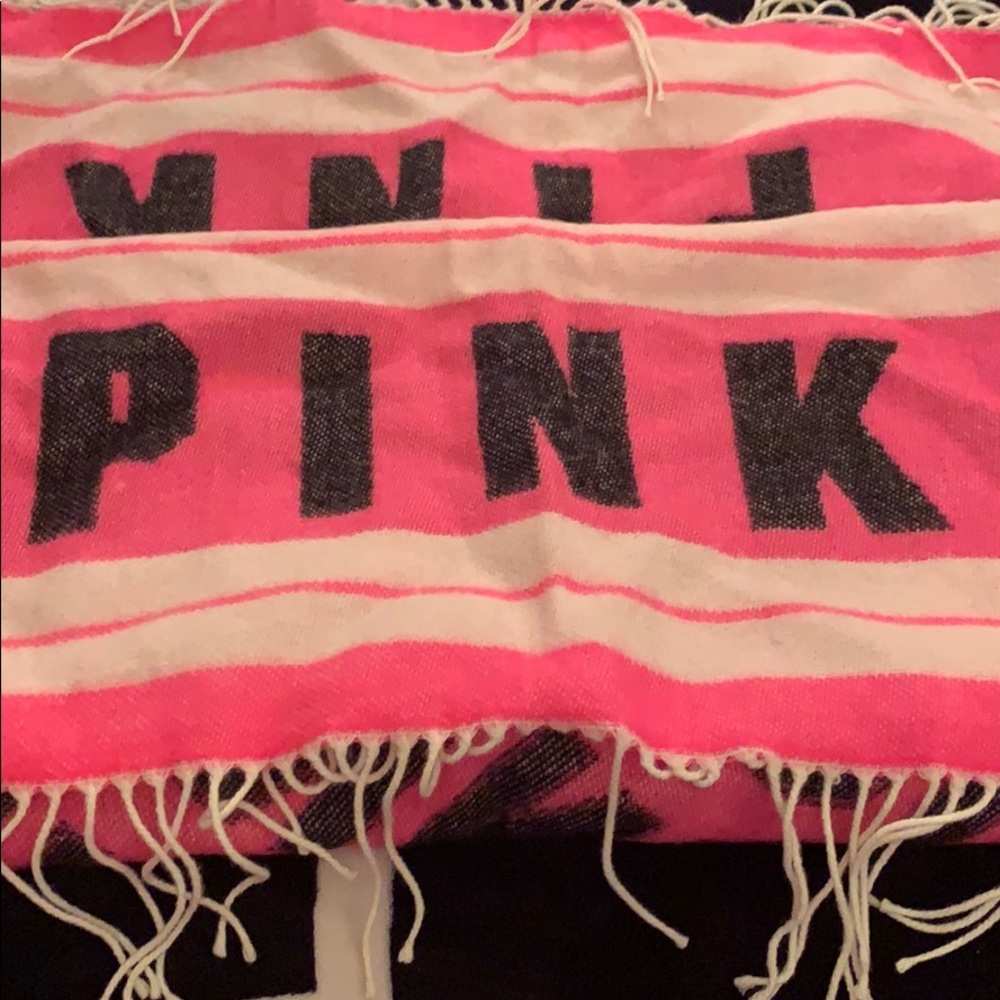 Pink scarf